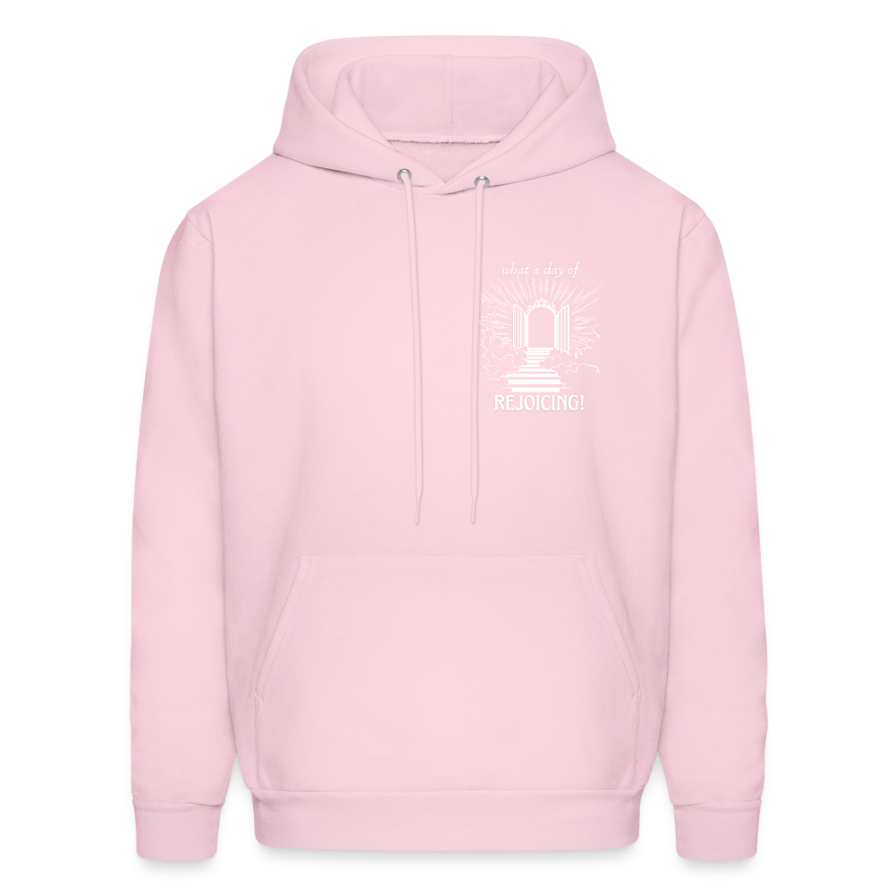 Rejoice Hoodie - pale pink