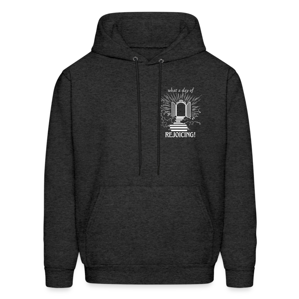 Rejoice Hoodie - charcoal grey